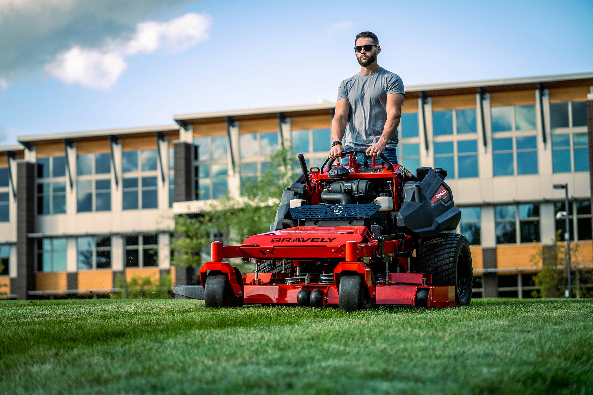 Ariens Gravely Presents New 52 60 72 Inch EFI Pro Stance Ultra Stand On Mowers at Equip Expo From Ariens Company Green Industry Pros