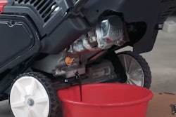 Snow professionals should change the oil in their snow blowers based on the recommendations in the owner's manual.