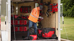 Keeping a tidy trailer can help landscape crews become more efficient.