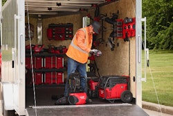 Keeping a tidy trailer can help landscape crews become more efficient.