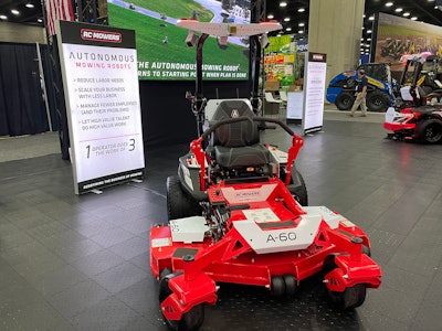 RC Mowers featured its A-60 Autonomous Mowing Robot at Equip Expo 2024.