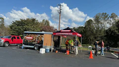 Oregon Tool's disaster relief team embarked on several aid initiatives following damaging hurricanes in 2024.