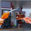 Road Flex Card At A Gas Station