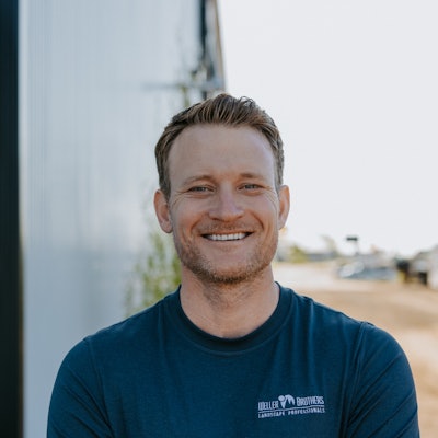 Cole Weller, Owner, President and CEO of Weller Brothers Landscape Professionals.