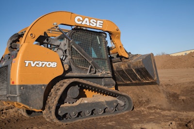The CASE B Series compact track loader.
