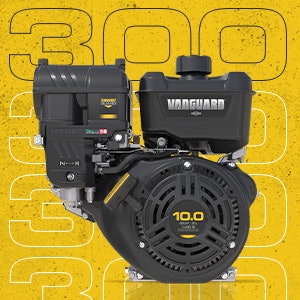 Operators can leverage reliable starting over a range of loads thanks to the optimized carburetor.