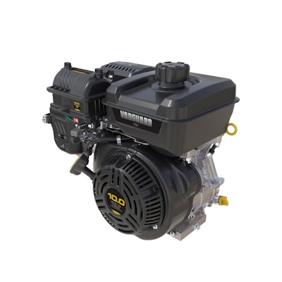 The Vanguard 300 features Integrated Cyclonic Air Filtration that doubles the equipment’s air filter replacement interval to 600 hours.