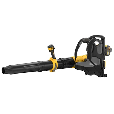 60V MAX Brushless Cordless Backpack Blower: DEWALT’s first backpack blower clears tough debris quickly, comfortably and quietly.