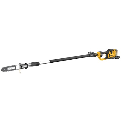 60V MAX 140 in. Brushless Cordless Telescoping Pole Saw: Pole saw delivers the reach, power and efficiency to make hard-to-reach cuts and meet the needs of professional arborists.
