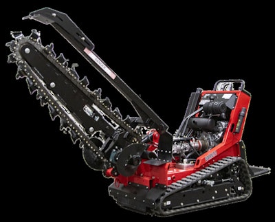 The 30RTK Track Trencher