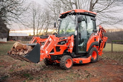 The KIOTI CS30 Series sub-compact tractor.