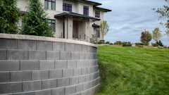 The Belgard Diamond Pro product in smooth Gray.