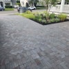 This residential walkway, featuring Glen-Gery’s Empire Blue Pavers from the Cityscape Series, combines high-end aesthetics with the strength to withstand heavy traffic areas.