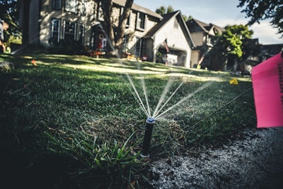 Large Site One Residential Irrigation Kansas City Missouri 668 A0193