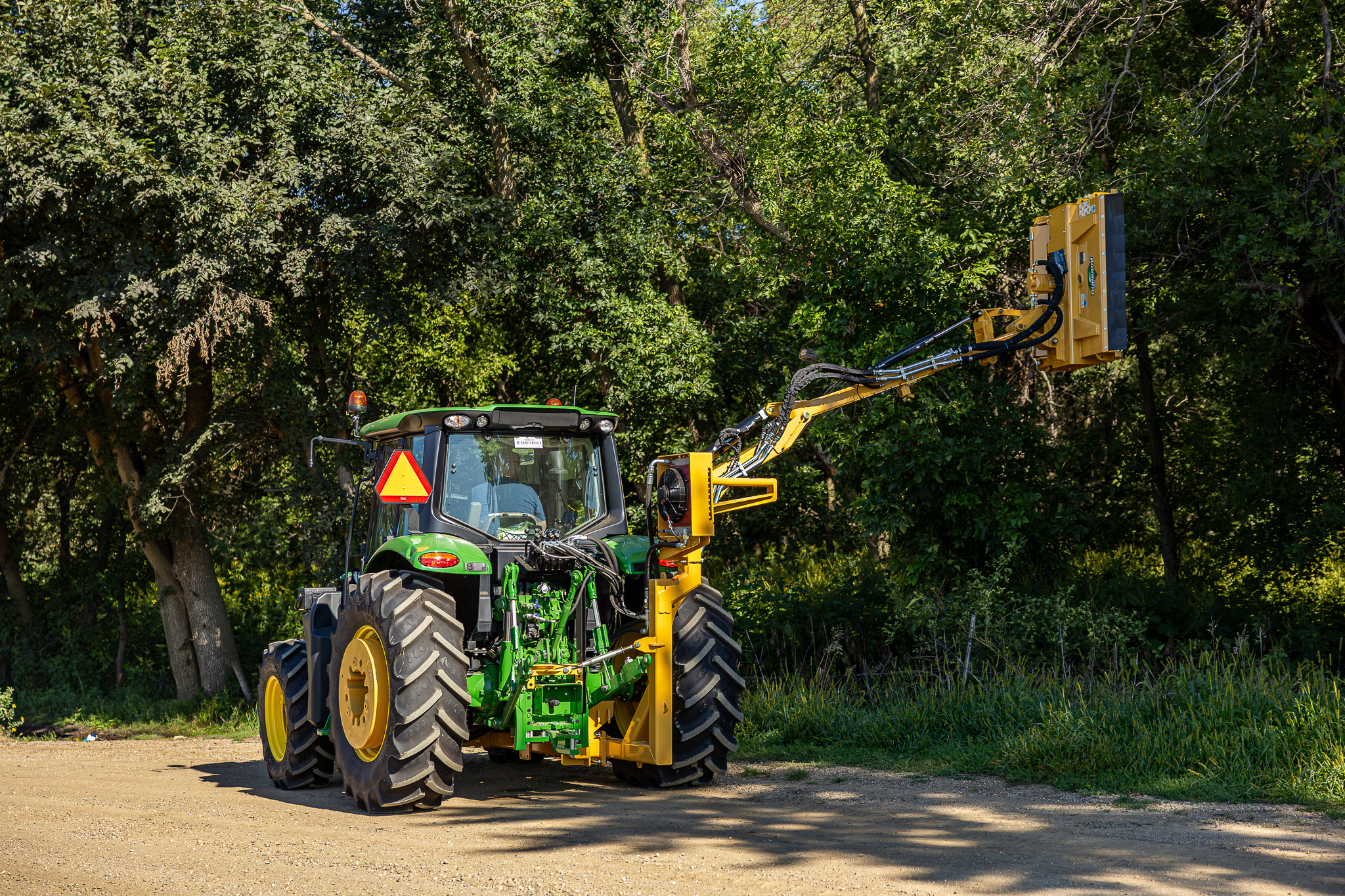 Mid Mount Boom Mower 1