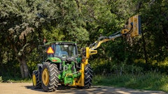 Mid Mount Boom Mower 1