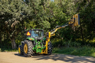 Mid Mount Boom Mower 1