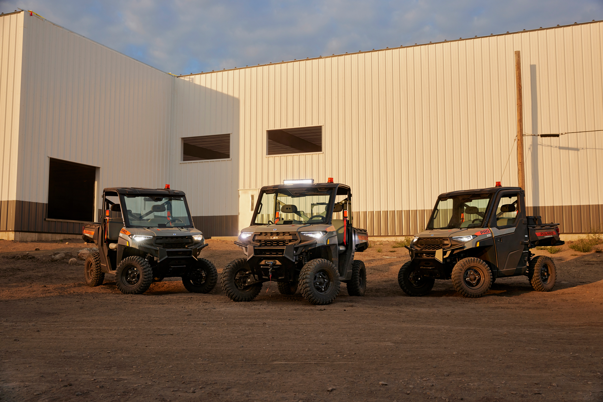 The Polaris Pro XD full size Kinetic UTV