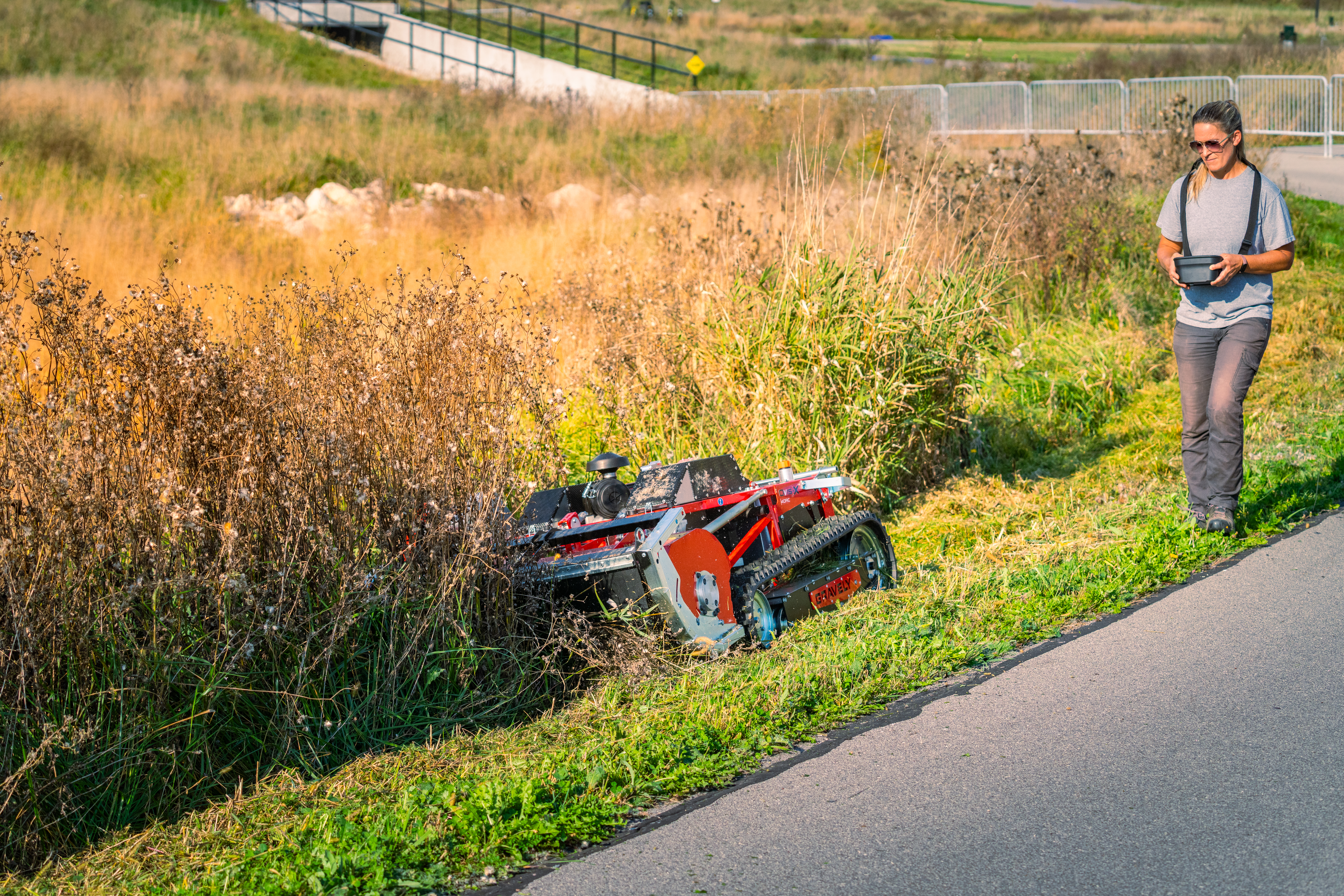 Gravely Launches OVIS-X Remote-Controlled Brush Mower From
