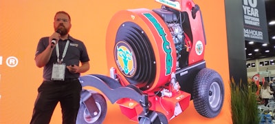 The team also announced the new Billy Goat Z3002 Hurricane.