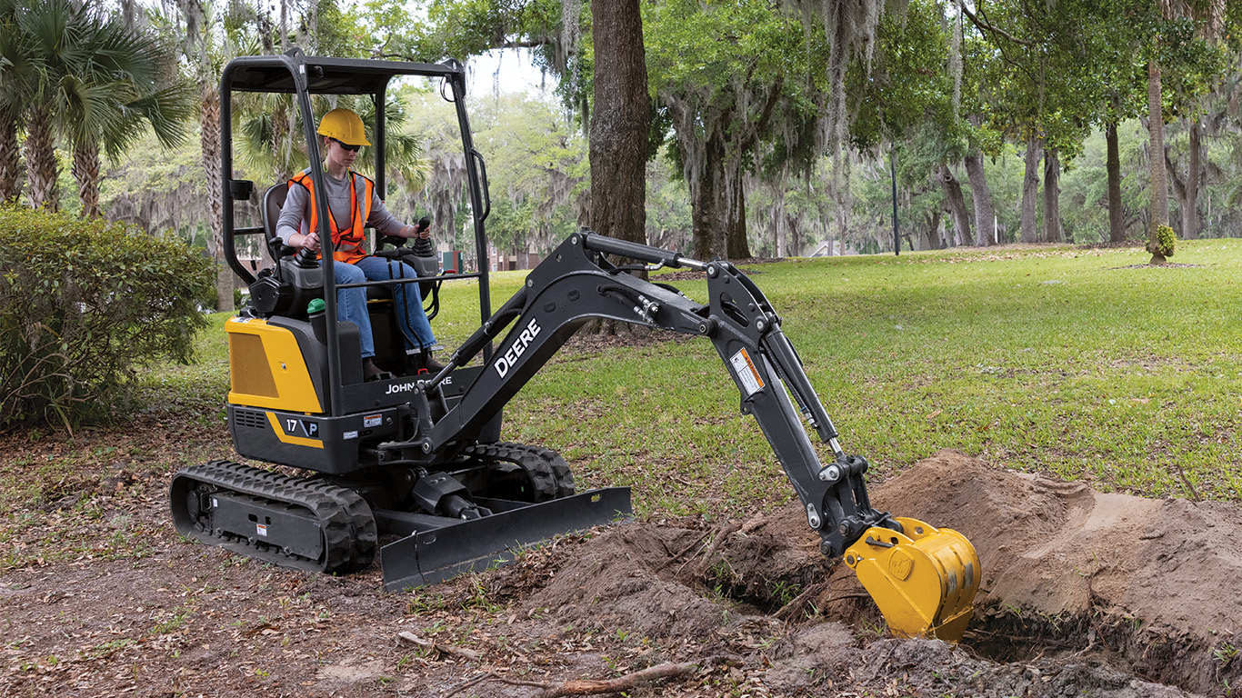 The 17 P-Tier Compact Excavator