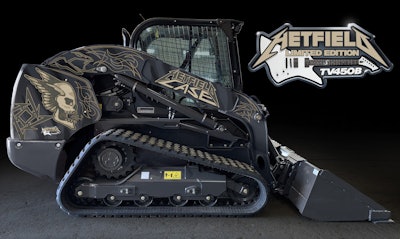 Case Limited Edition Tv450 B Hetfield Ctl Wrap