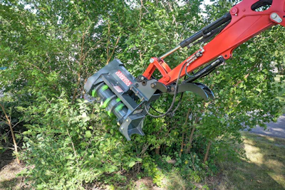 Excavator Mulching Head 1