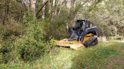 Diamond’s Mid-Mount Boom Mower, for instance, offers precise control, improved visibility, and a compact profile that enhances safety when working near traffic. Its customizable joystick sensitivity allows for real-time adjustments in boom responsiveness, too. With the flip of a switch, it can be sped up for open-area coverage or dialed down for careful work around signs and fences.