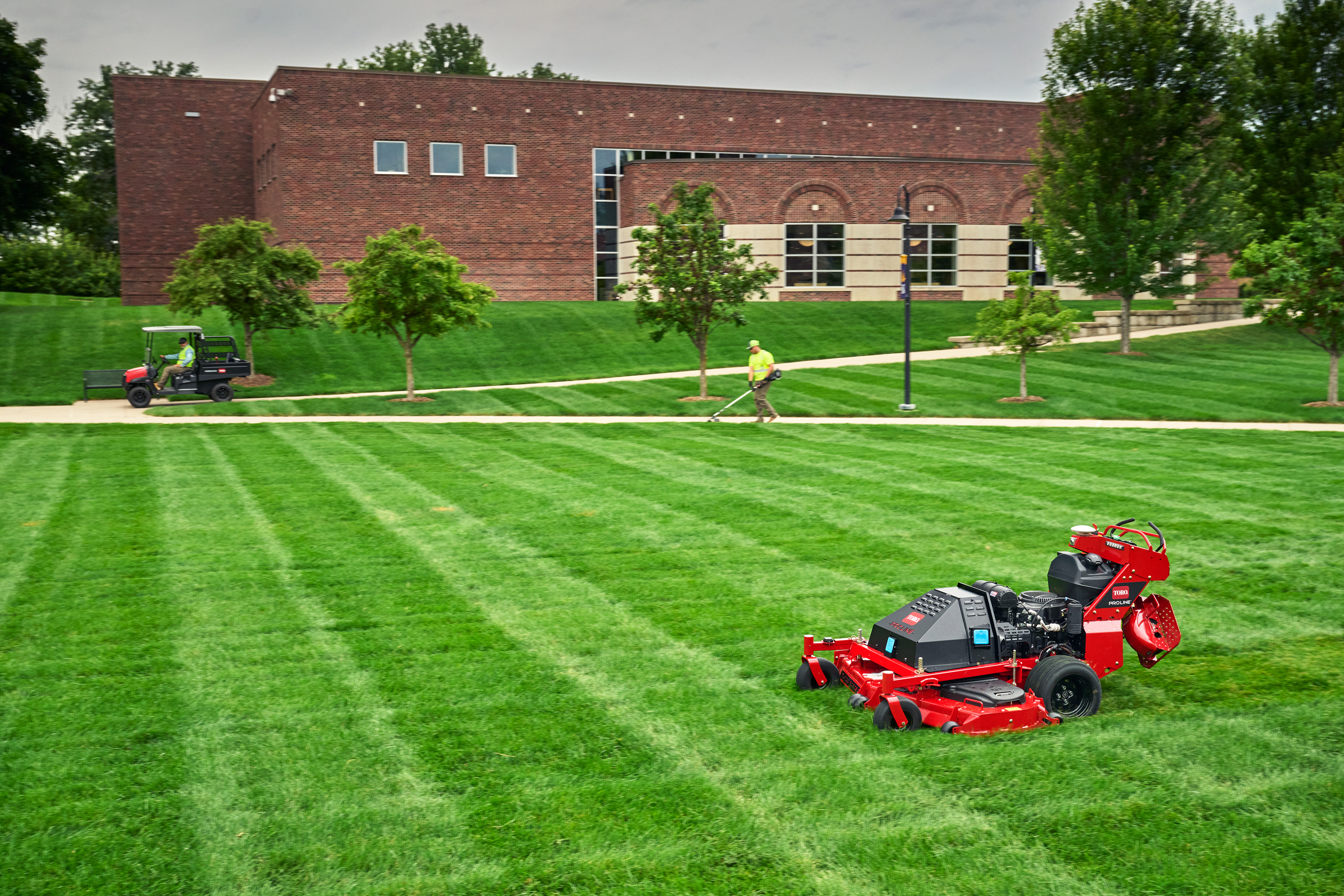 The PROLINE AMI autonomous mower.