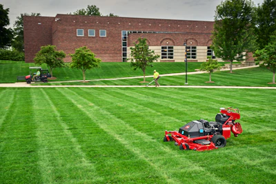 The PROLINE AMI autonomous mower.