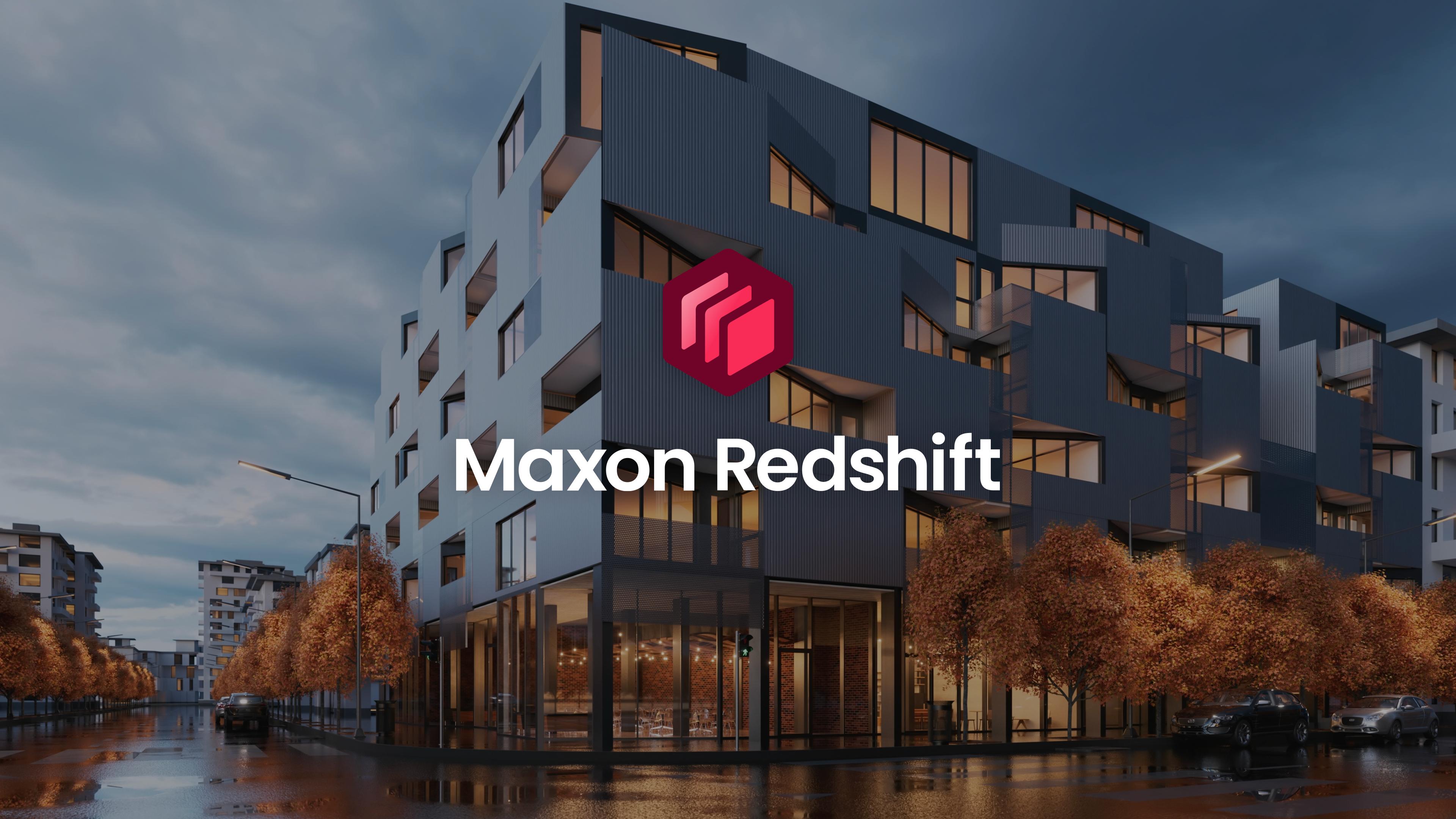 Maxon Redshift For Vectorworks Press Image