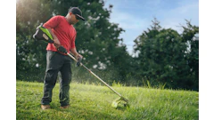 82 V Optimus 1 3k W 17 Top Mounted String Trimmer