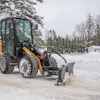 A SAL with a small frame, narrow working width and small tires like the CASE SL15 small articulated loader can be an ideal asset in your fleet for all-season use.