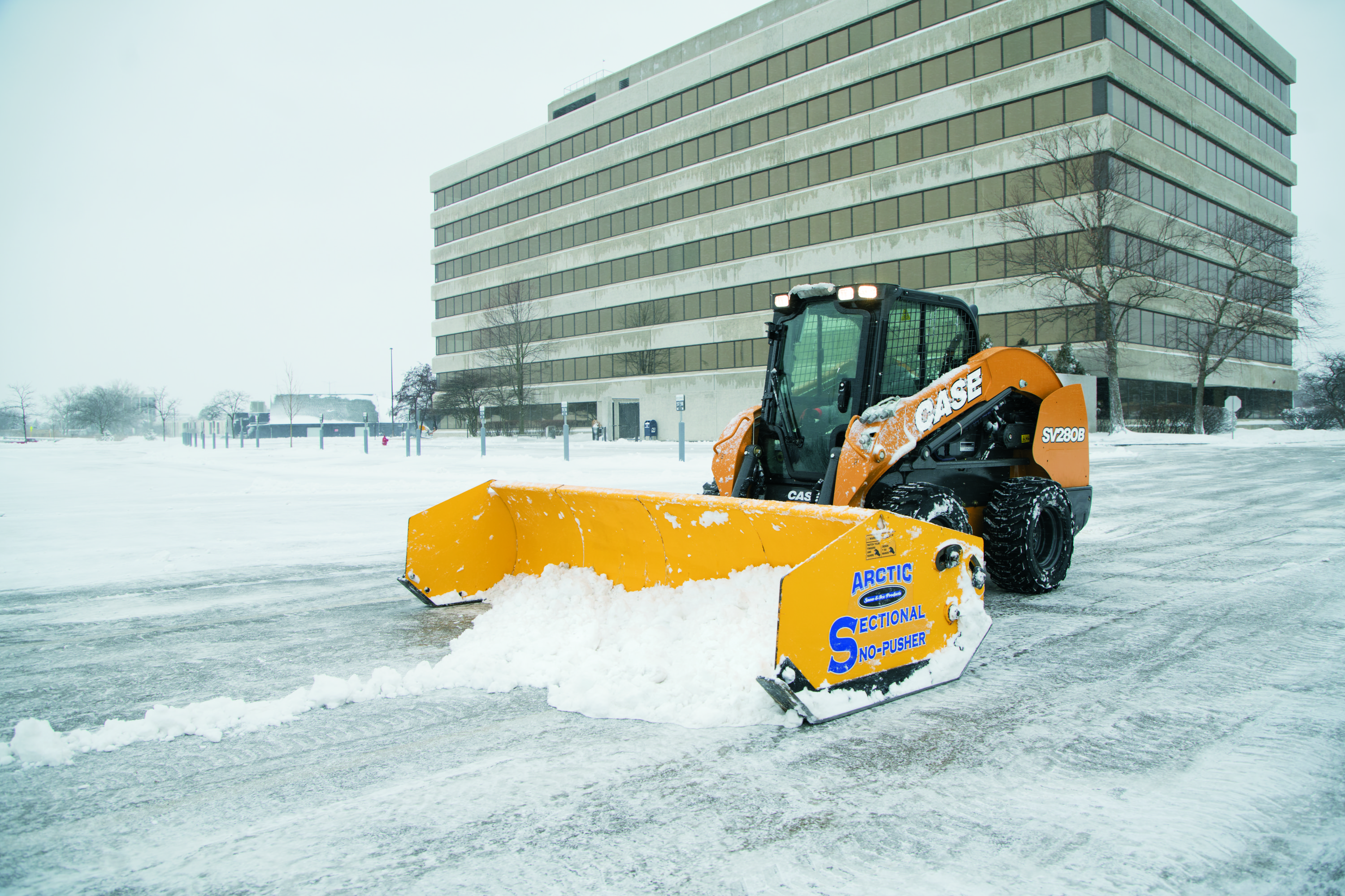 Case Skid Steer Snow1