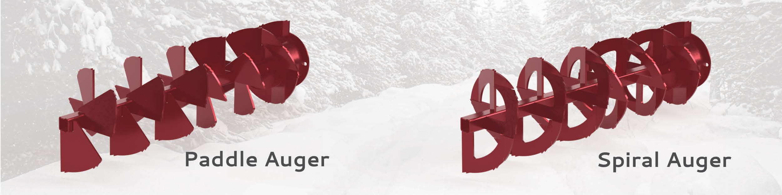 Product Image Snow Blower Auger Options