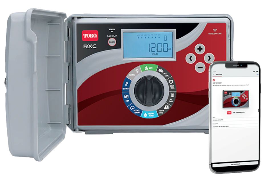 Installation Address Icon Toro Launches RXC Residential Irrigation Controller, Oasis Management ...
