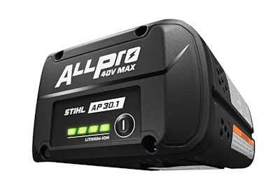 The STIHL ALLPRO 40V MAX Standard series uses standard cell technology.