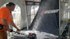 On display at ECHO's Power-On-Athan was its newly introduced Snow Thrower Attachment.