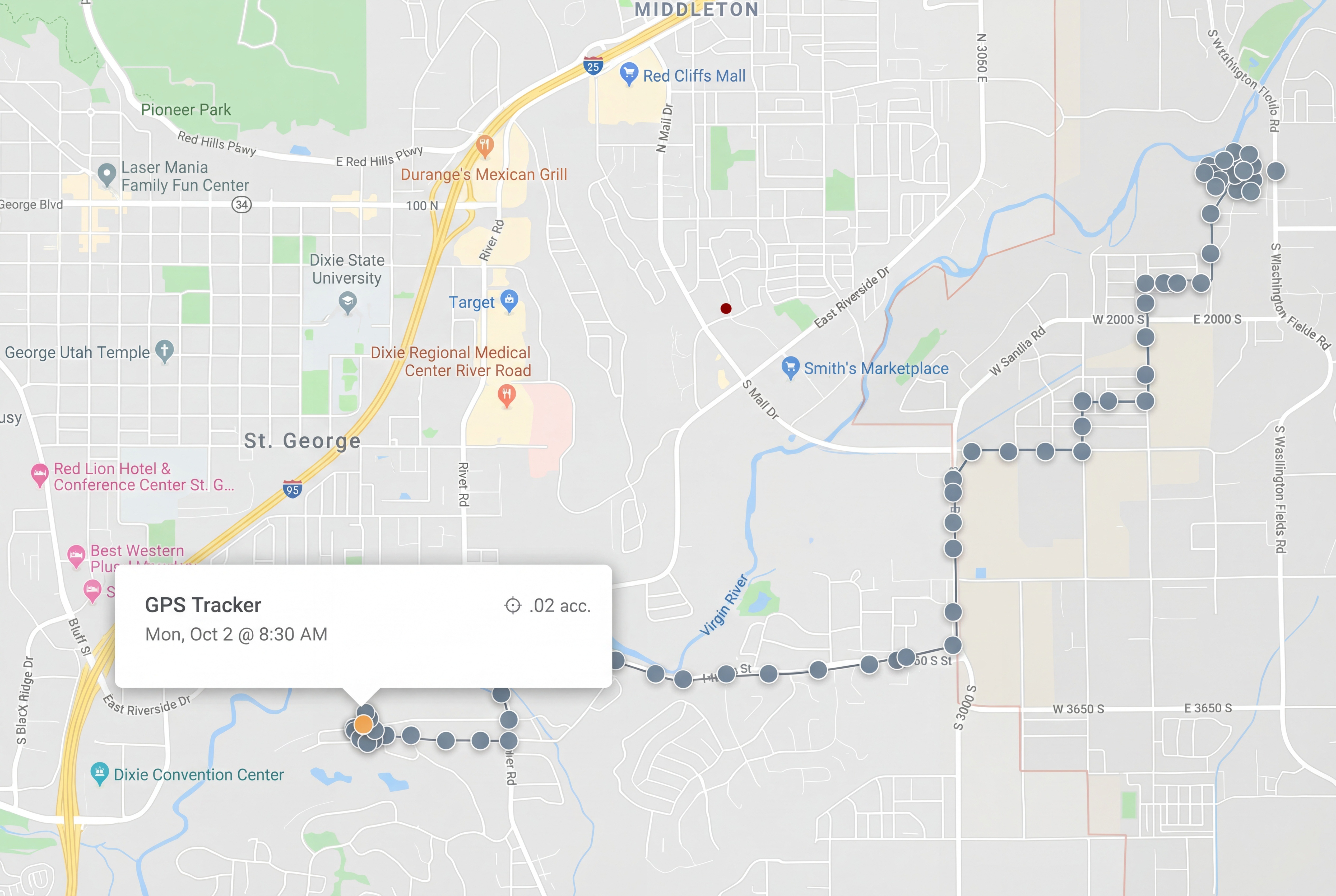 Web Breadcrumb Map Pr