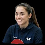 Smiling athlete wearing navy Butterfly sports hoodie with Nike logo