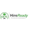 EETC HireReady Technician Assessment logo with green circular badge and graduation cap symbol